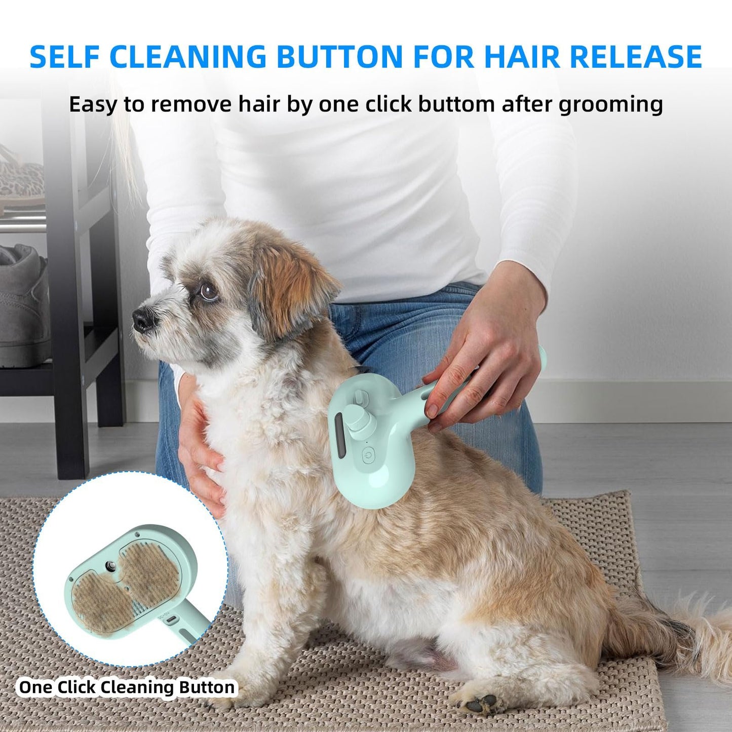 🔥Last Day Promotion 49% OFF-Pet Spray Hair Removal Comb