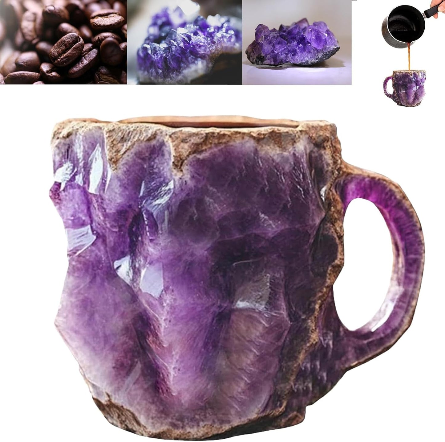 🎁 Last day 49% OFF 🥃2024 New Mineral Crystal Coffee Mugs