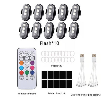 🔥Last Day 45% OFF 8 Colors Wireless Led Lights with Remote