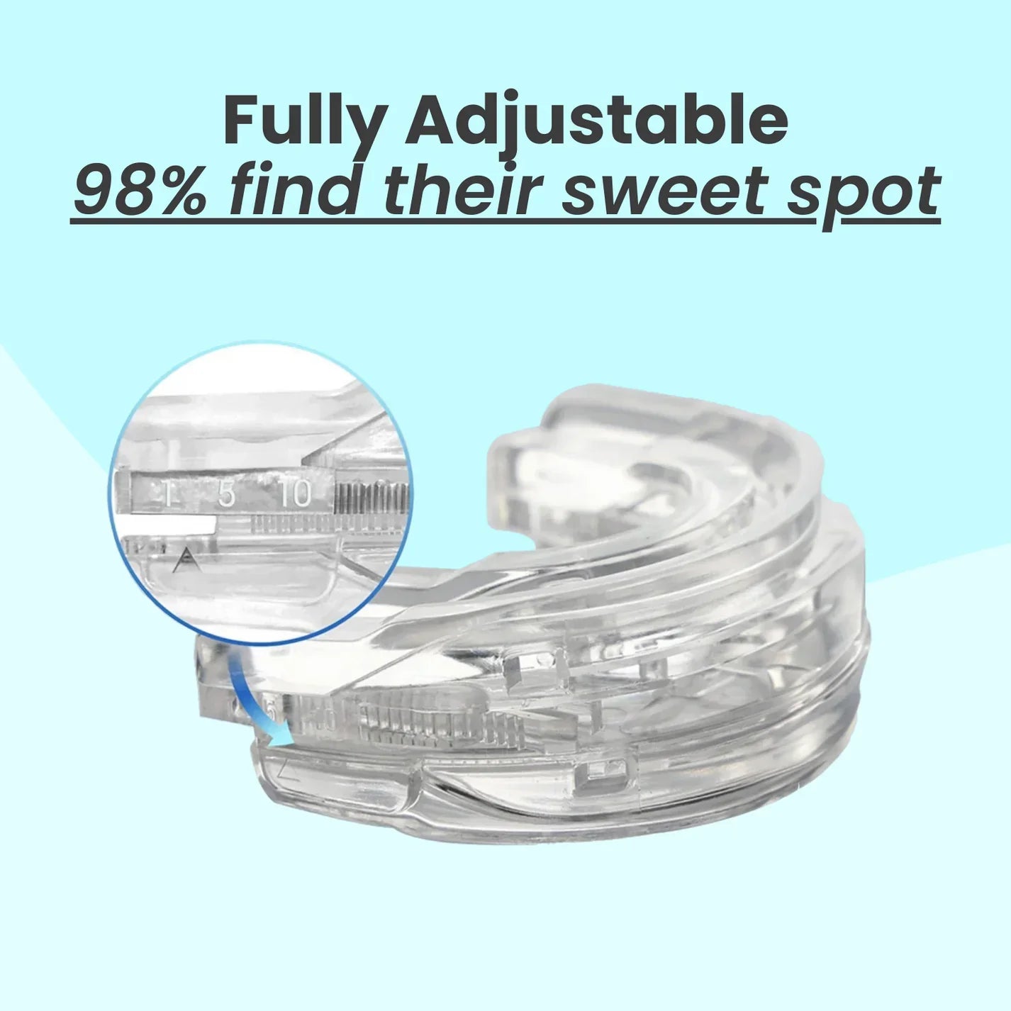 Last Day 69% OFF🔥 Anti-Snoring Mouth Guard, Adjustable Anti Snoring Devices